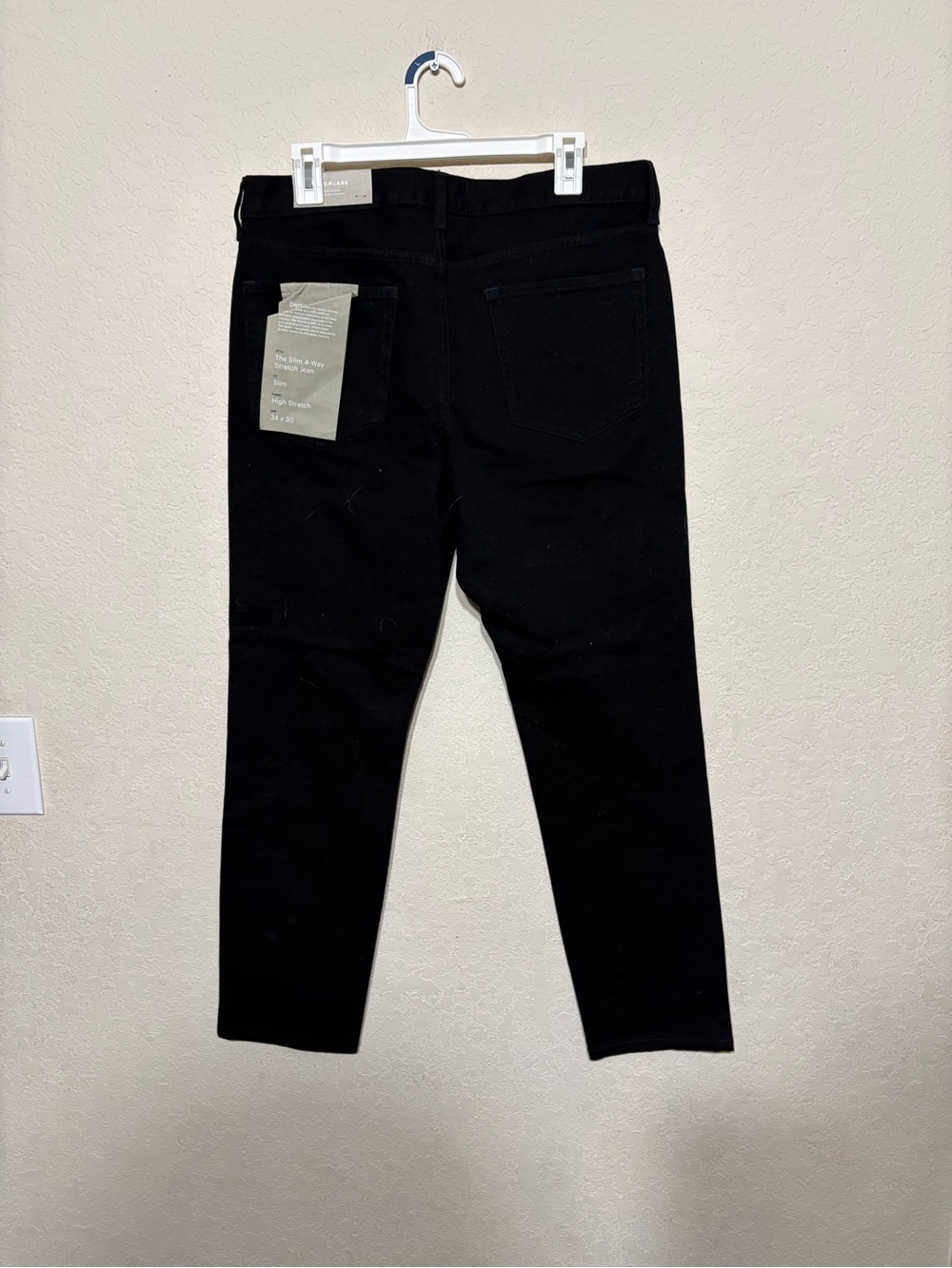 Everlane Black Cotton Chinos - Straight Leg - Picture 4 of 12